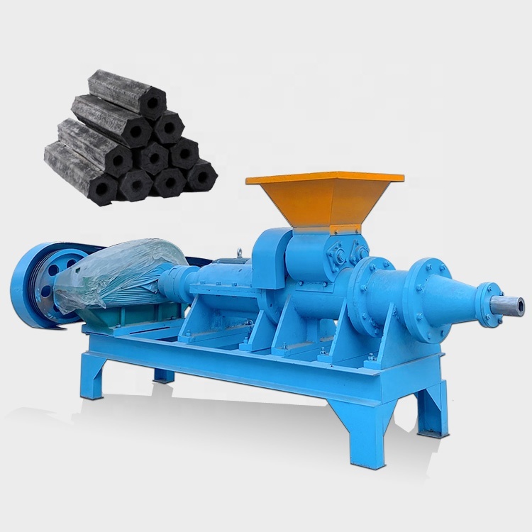 coal charcoal briquettes extruder machine