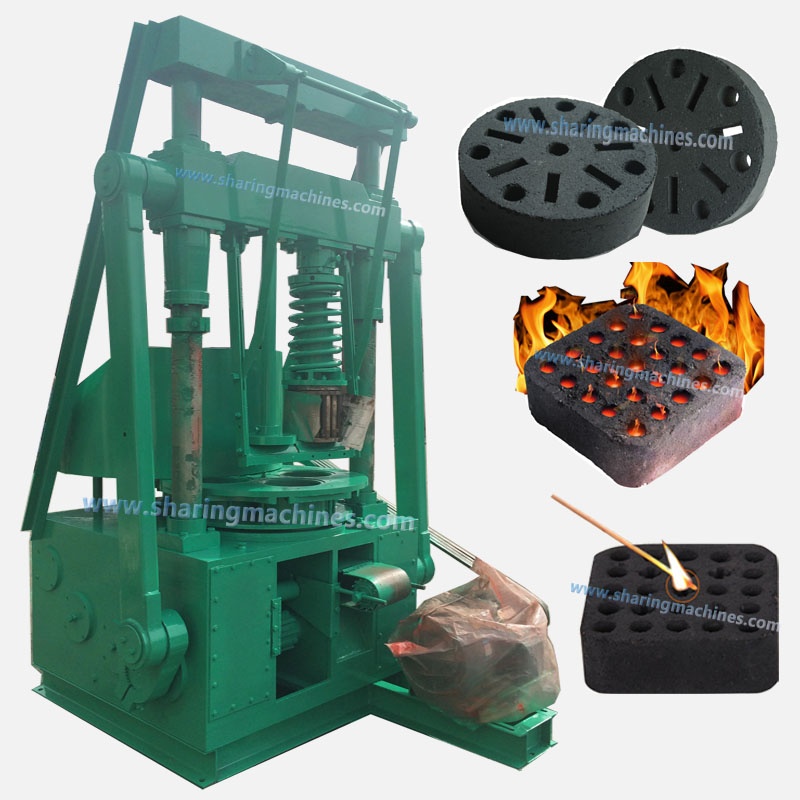 Honeycomb coal charcoal briquettes making machine