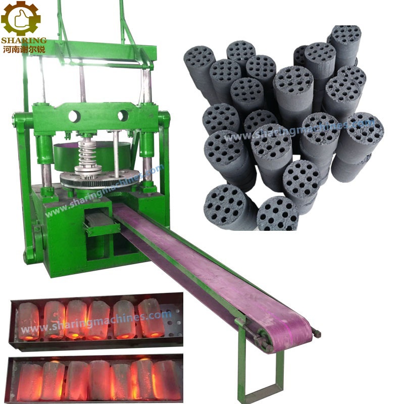 Honeycomb coal charcoal briquettes making machine