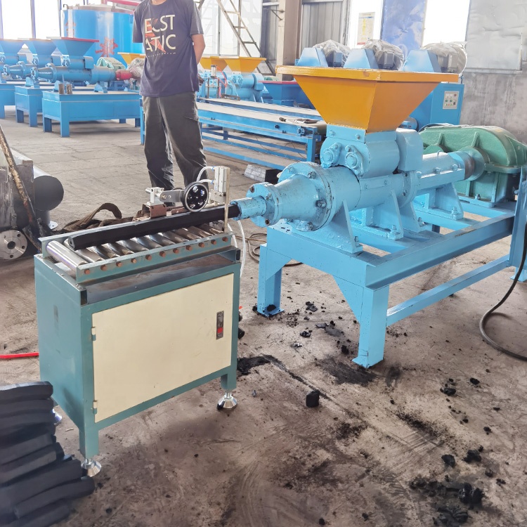 coal charcoal briquettes extruder machine